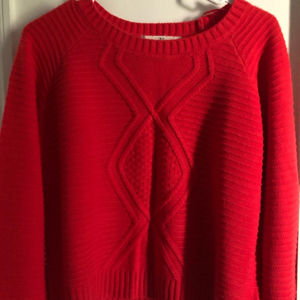 Crop sweater